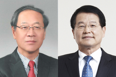 일진상 수상자인 최항순 서울대 명예교수와 박정길 현대자동차 부사장