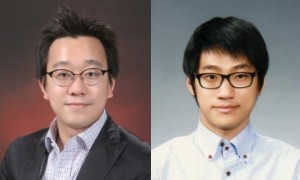 김동성 포스텍 기계공학과 교수(왼쪽)와 박상민 연구원. - 포스텍 제공