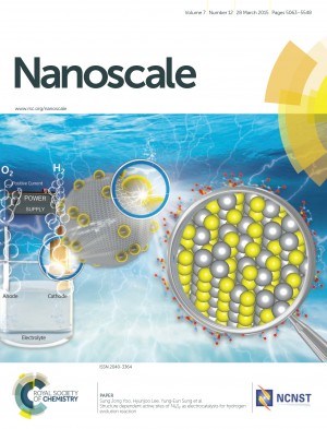 나노스케일 저널 28일자 표지 - Nanoscale 제공