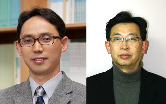서형탁 아주대 신소재공학과 교수(왼쪽), 최덕균 한양대 신소재공학부 교수 - 한국연구재단 제공