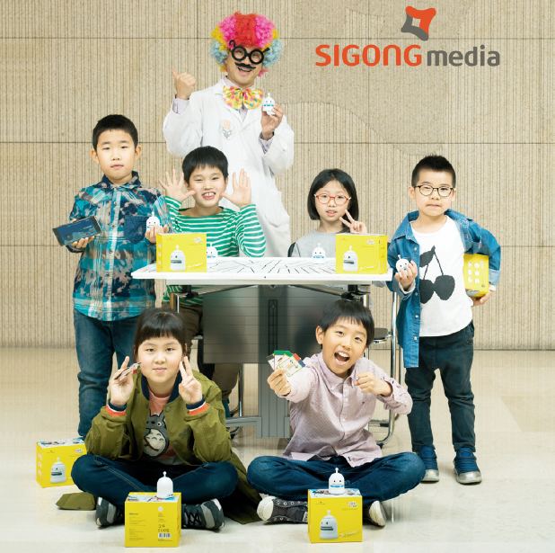 섭섭박사와 어린이과학동아기자단 친구들