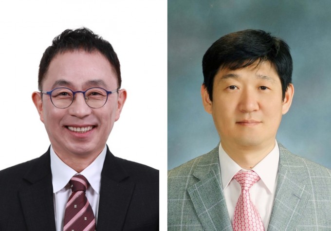 한국연구재단은 인문사회연구본부 인문학단장에 김성환 대진대 역사문화콘텐츠학과 교수(왼쪽)을, 기초연구본부 공학단장에 이병주 포항공대 신소재공학과 교수를 각각 선임했다. 한국연구재단 제공