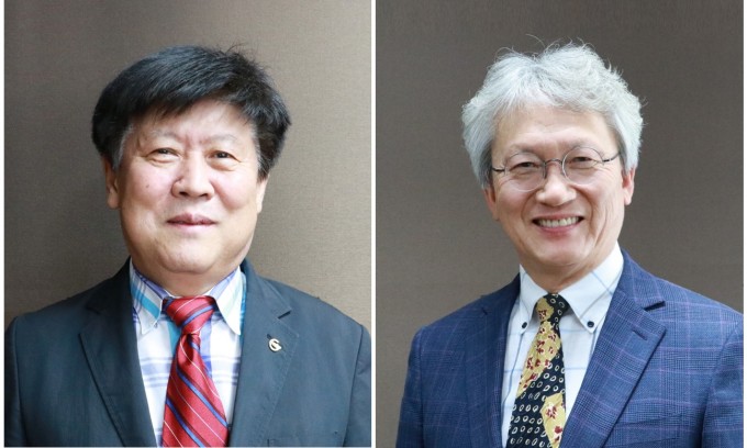 김칠민 부총장(왼쪽)과 김호영 연구부총장. DGIST 제공.