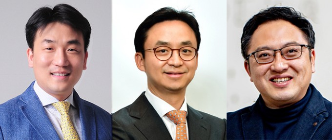 (왼쪽부터) 정창욱∙최의근 서울대병원 교수와 박성민 포스텍 창의IT융합공학과 교수. 환자의 혈관과 신경의 분포에 무관하게 모든 신경을 차단할 수 있는 복강경 수술 장비와 수술 기법을 개발했다. 서울대병원 제공
