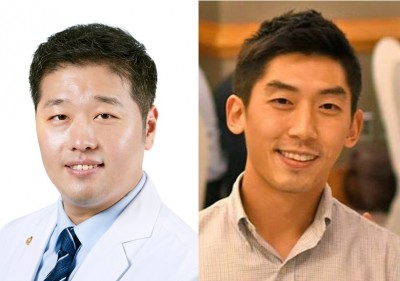 박승민 스탠퍼드대 수석연구원과 함께 연구를 이끈 두 명의 공동 제1저자들이다. 왼쪽부터 원대연 서울송도병원 과장, 이준 스탠퍼드대 연구원이다. 서울송도병원, 스탠퍼드대 제공