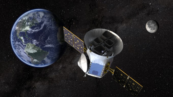 미국항공우주국(NASA)의 ′행성사냥꾼′ 테스(TESS) 위성의 모습이다. 미국항공우주국 제공