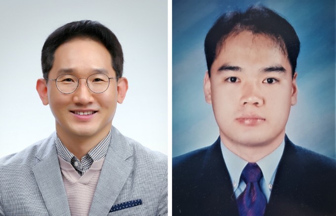 강병일 LG화학 연구위원(왼쪽)과 박상혁 일신웰스 수석연구원이 이달의 대한민국 엔지니어상 수상자로 선정됐다. 과학기술정보통신부 제공