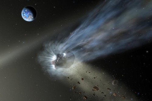 Comet’Catalina’ dust tail confirms’life element’ carbon: Dong-A Science