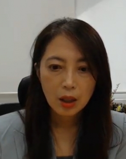 유명순 서울대 보건대학원 교수가 토론회에서 온라인으로 발표하고 있다. 동영상 캡처.