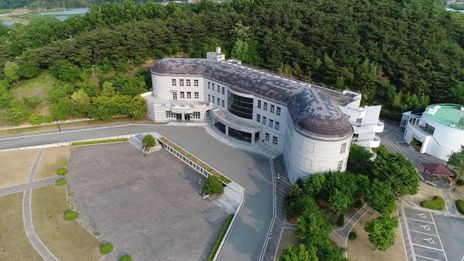 2018년 신입생 금감으로 자진폐교한 대구미래대학 전경. 대구미래대 제공