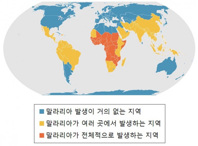 말라리아는 말라리아 원충에 감염된 얼룩날개 모기 암컷이 사람에게 옮기는 감염병이다. 매년 아프리카 등지에서 수백만 명의 사람들이 감염돼 40만 명 이상이 사망한다. 희생자 대부분은 5세 이하 어린이다. 지난 해는 전 세계 방역 역량이 코로나19에 집중된 탓에 약 77만 명이 말라리아로 사망했다. CDC 제공