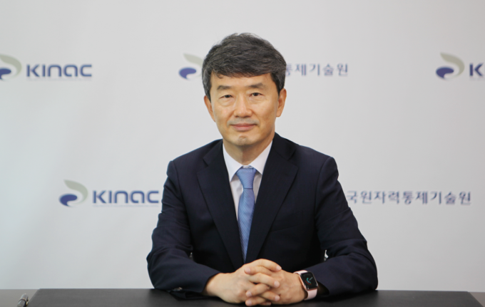 황용수 한국원자력통제기술원 신임 원장. 한국원자력통제기술원 제공