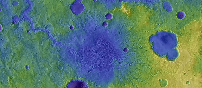 화성의 강 형성 비밀 밝 - 동아사이언스