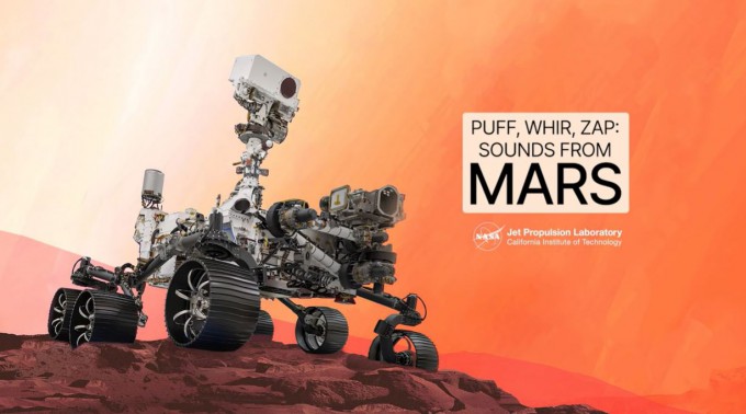 미국항공우주국(NASA)의 화성탐사 로버 ′퍼시비어런스′가 잡은 화성에서의 소리를 토대로 화성에서의 음속이 측정됐다. NASA 제공