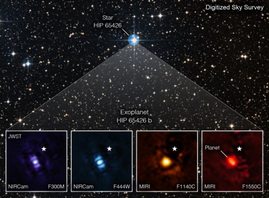제임스웹우주망원경, 이번엔 첫 외계행성 이미지 공개