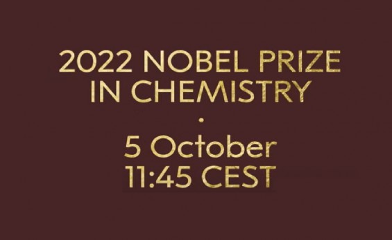 [생중계] 2022 노벨화학상 수상자 발표(오후 6시 45분)