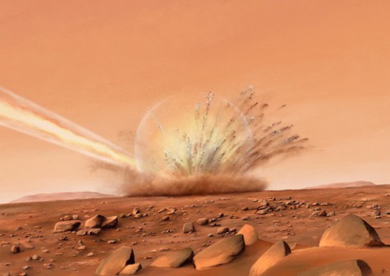 작년 크리스마스 이브 화성에 운석 충돌...규모 4 지진 발생