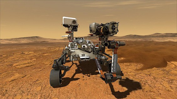 Discovery of Organic Matter and Oxygen Production on Mars by Mars Exploration Rover Percivirance