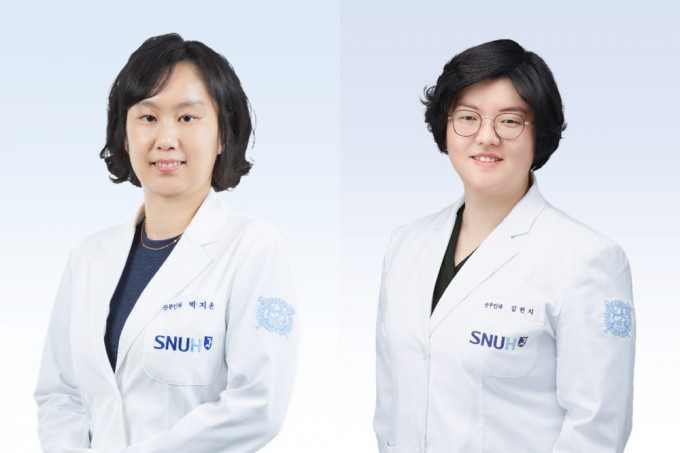 박지윤 분당서울대병원 산부인과 교수(왼쪽)와 김현지 교수. 분당서울대병원 제공.