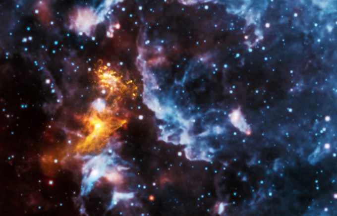 중성자별. 위키미디어 제공