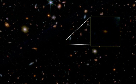 130억 년 전 '돌연사'한 은하, 제임스웹우주망원경으로 관측