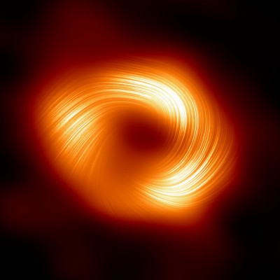 우리은하 중심 초대질량블랙홀 편광 이미지 공개