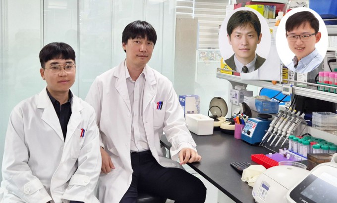 첨부1.(왼쪽부터)의과학대학원 홍세명 박사과정, 김창곤 박사, 김준 교수, 김지훈 교수. KAIST 제공