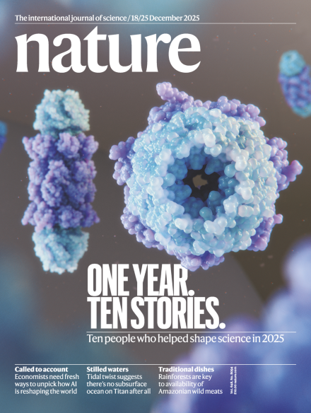 [Science Through the Cover] Nature highlights ten people who shaped ...