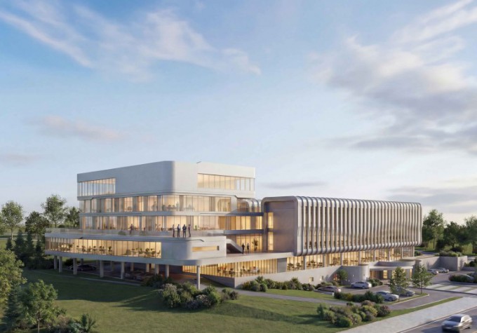 An artist's rendering of the KAIST Bio Square. Courtesy of KAIST.