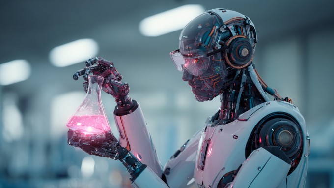 The scientific community has recently been making active attempts to utilize artificial intelligence (AI) as a 'research colleague'. An image created with generative AI. Courtesy of Getty Images Bank.