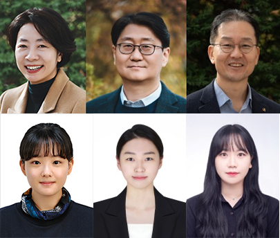 왼쪽부터 심상희, 박성남, 우한영 고려대 교수, 오수민, 엄윤지, 김하연. 한국연구재단 제공