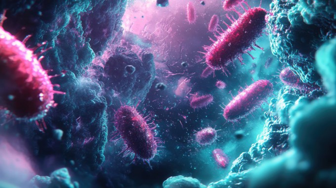 Research has shown that bacteria that do not die from antibiotics can become more resilient with the use of herbicides. Provided by Getty Images Bank.