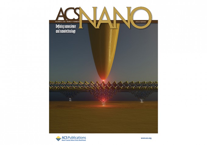 Cover of the international journal 'ACS Nano'. Provided by POSTECH