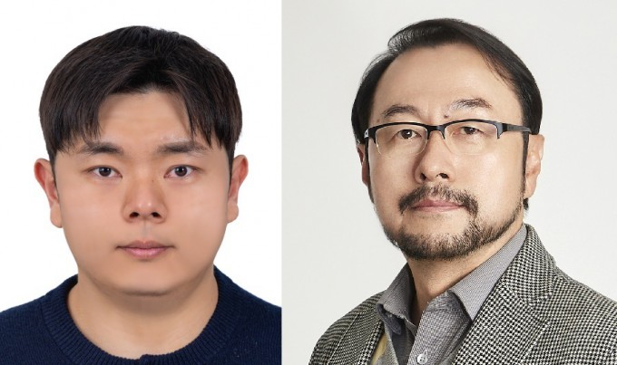 Attachment 1. (From left) Dr. Seo Chang-jin and Professor Jeon Sang-yong of KAIST. Courtesy of KAIST