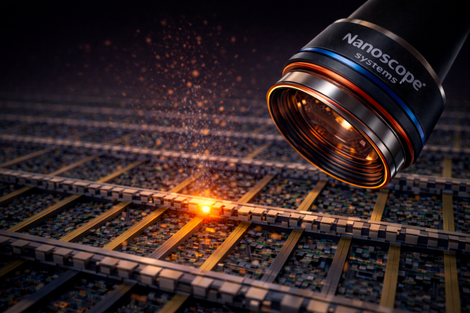 Related Photo 4. A photo showing the achievement of a technology that visually observes the location of micro-heating and the heat propagation process inside a semiconductor. Courtesy of DGIST
