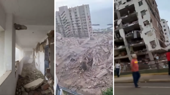 Venezuela doublet earthquakes devastate buildings as US and Japan also shaken
