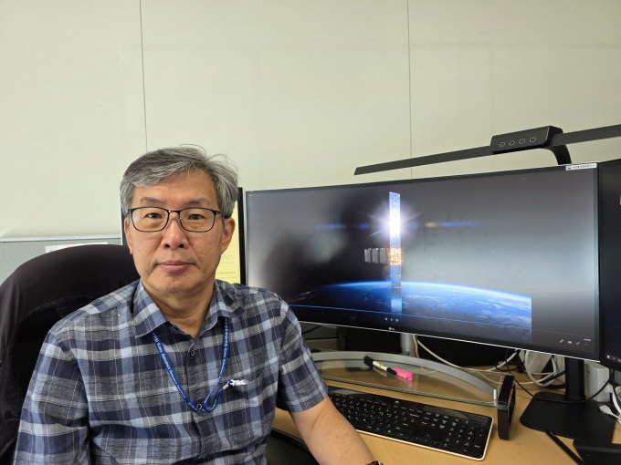 K-Moonshot space PD Lee Choon-woo, head of the Space Exploration Research Center at the Korea Aerospace Research Institute. Courtesy of Lee Choon-woo