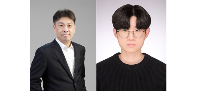 From left, Professor Jin Woo Lee of the Department of Chemical and Biomolecular Engineering at KAIST and PhD candidate Ji-won Kim (first author). Provided by the National Research Foundation of Korea