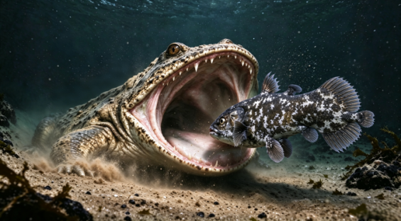 Ancient ‘armored frog’ Gerrothorax maritimus thrived in the open sea 237 million years ago